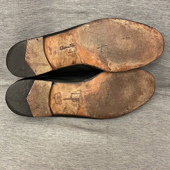 Salvatore Ferragamo Slip On Tassle Leather Loafers with original shoe box very n - Picture 7 of 12